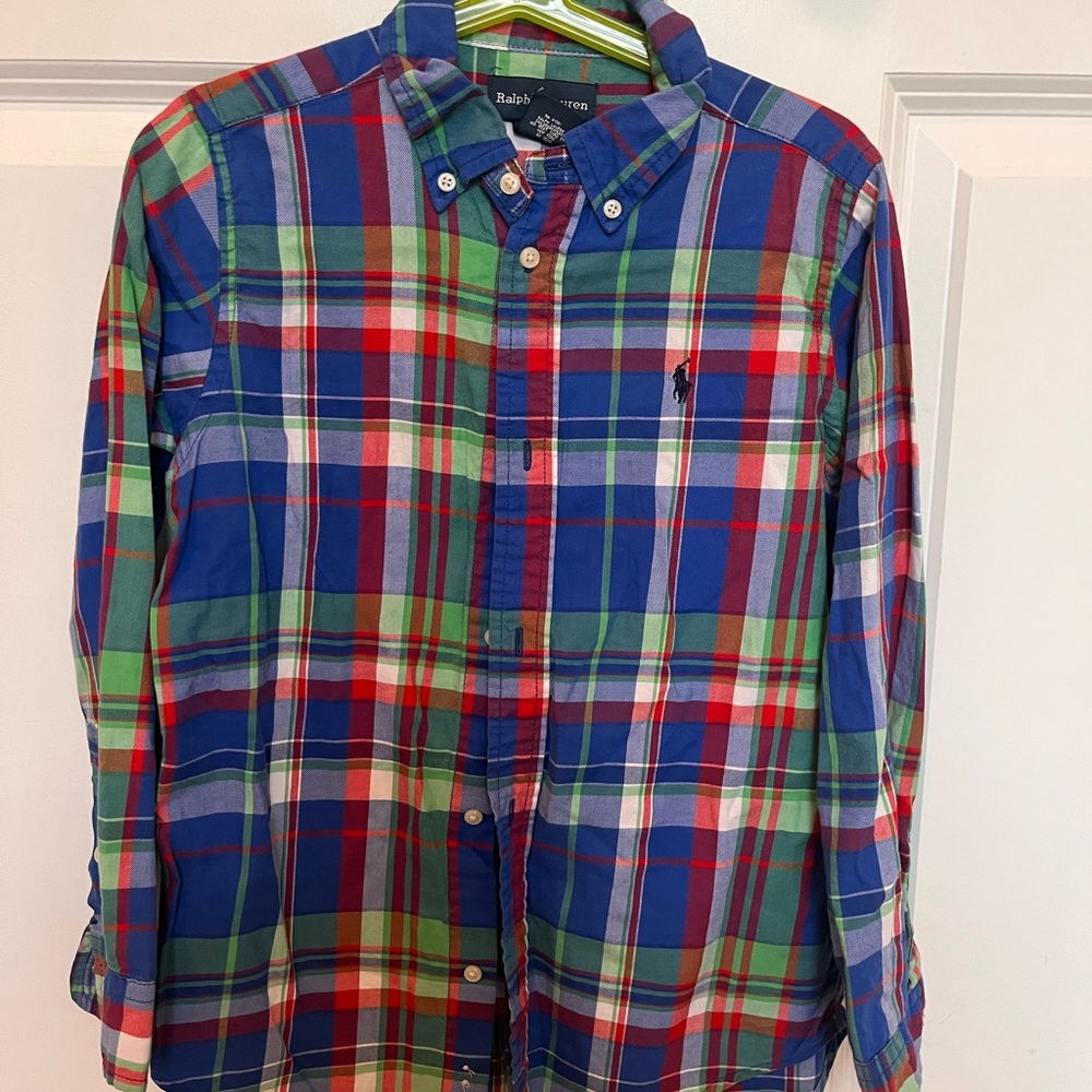 Boys Ralph Lauren plaid